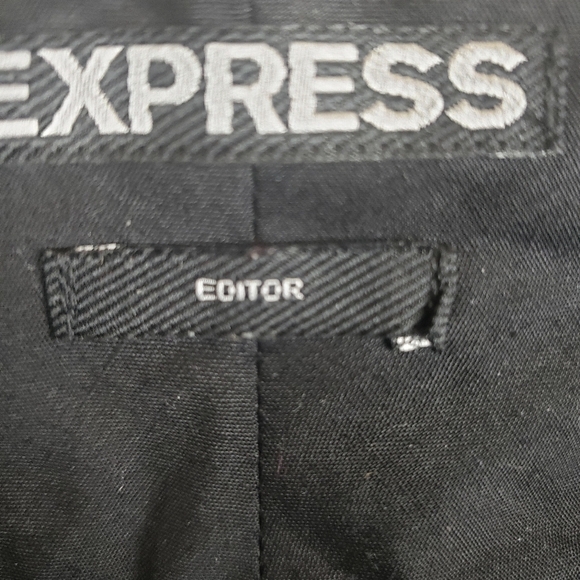 Express Editor Navy Trousers Sz 4R - Picture 12 of 13